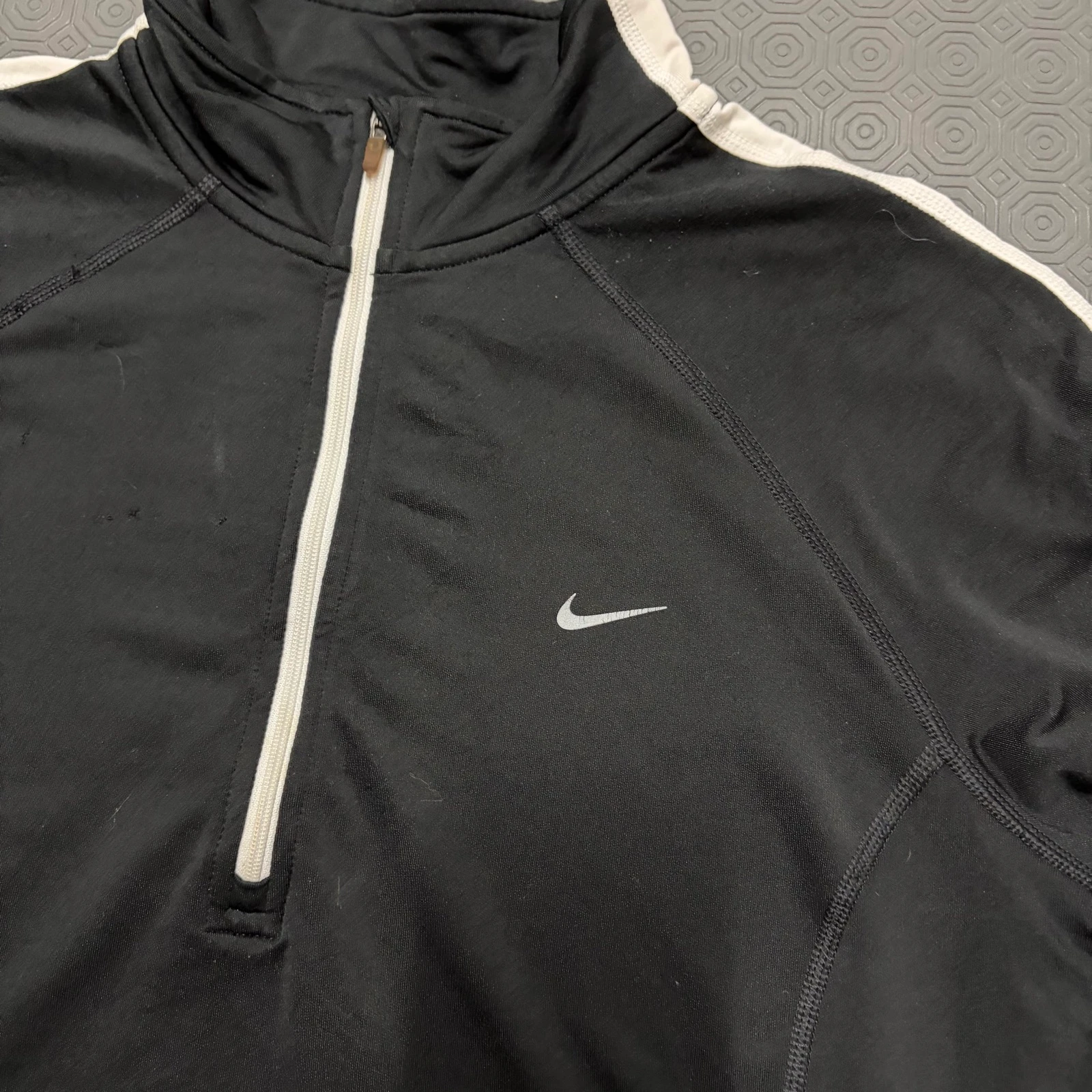 1/4 zip Nike Black Dri-fit L sweatshirt – photo 2